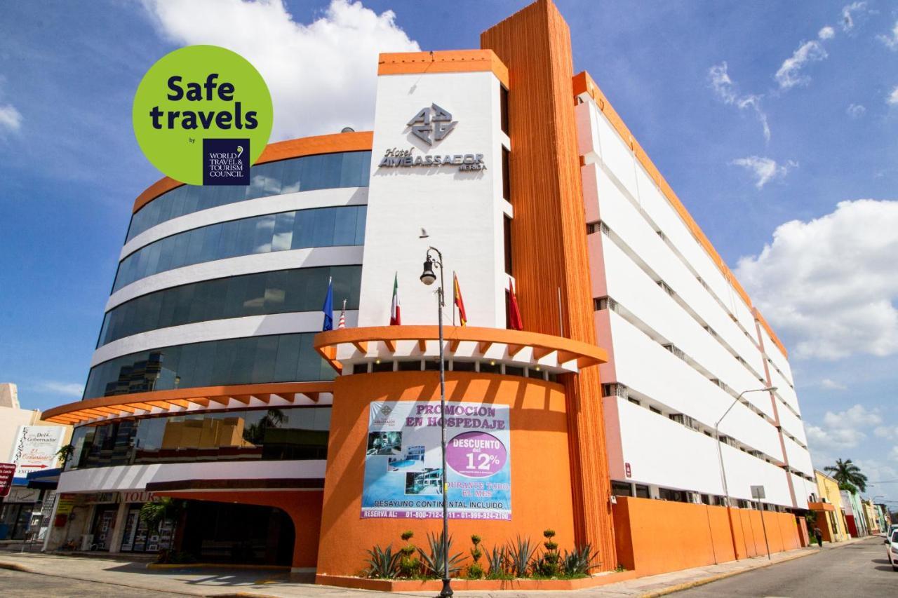 Hotel Ambassador Mérida Buitenkant foto