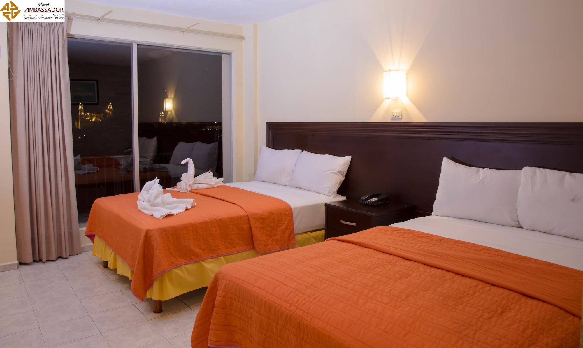 Hotel Ambassador Mérida Buitenkant foto
