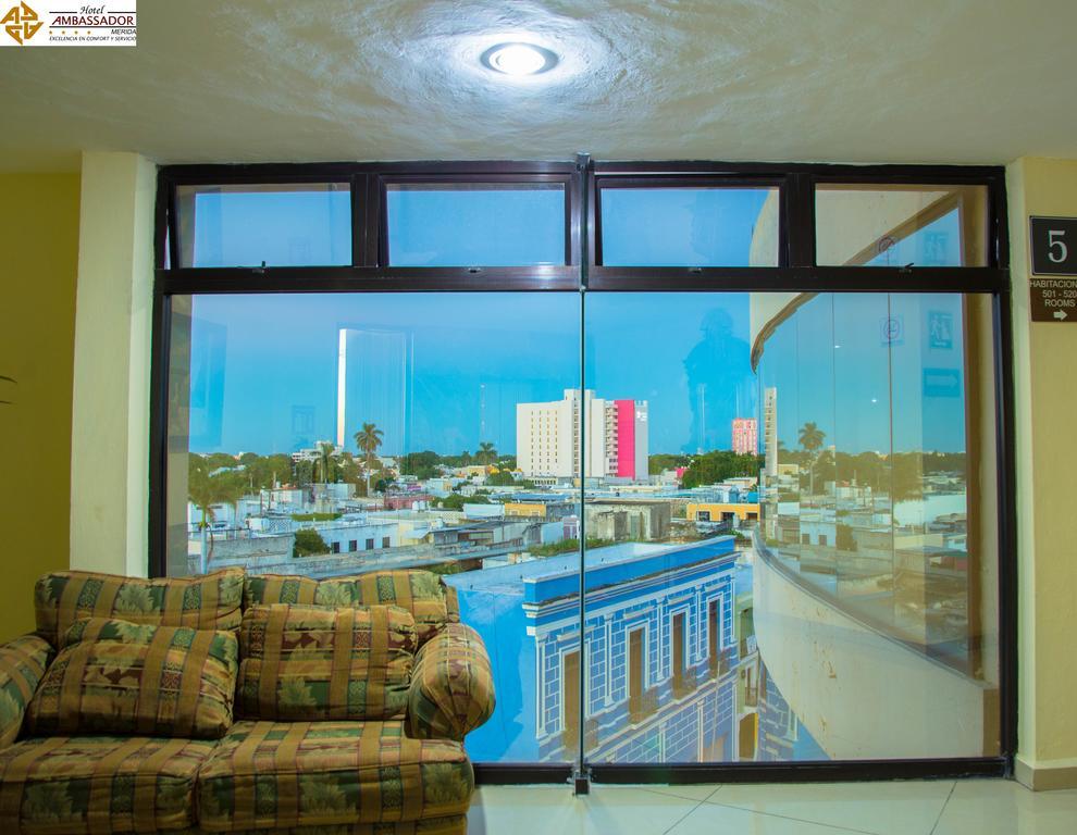 Hotel Ambassador Mérida Buitenkant foto