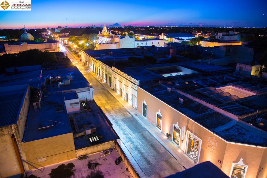 Hotel Ambassador Mérida Buitenkant foto