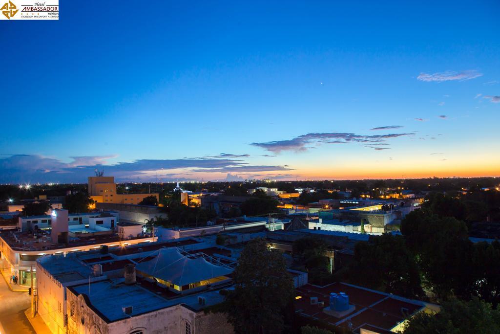 Hotel Ambassador Mérida Buitenkant foto