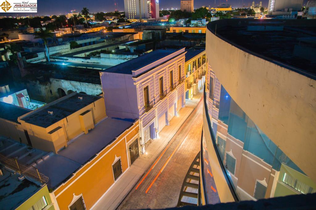 Hotel Ambassador Mérida Buitenkant foto