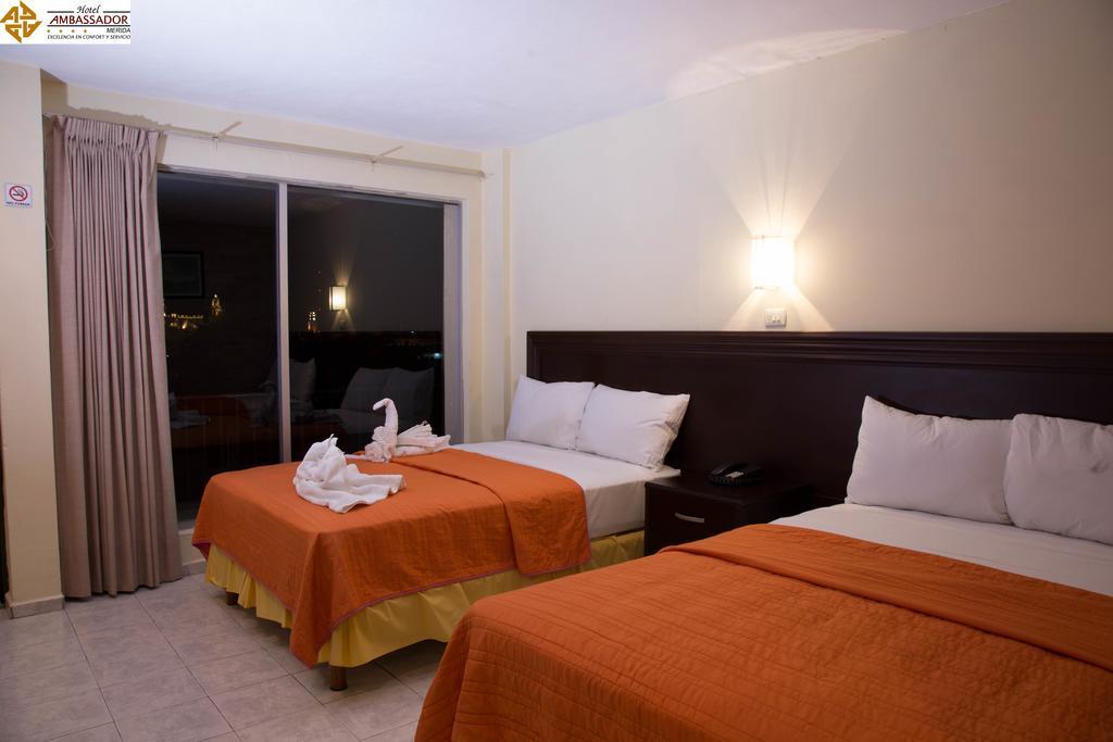 Hotel Ambassador Mérida Buitenkant foto