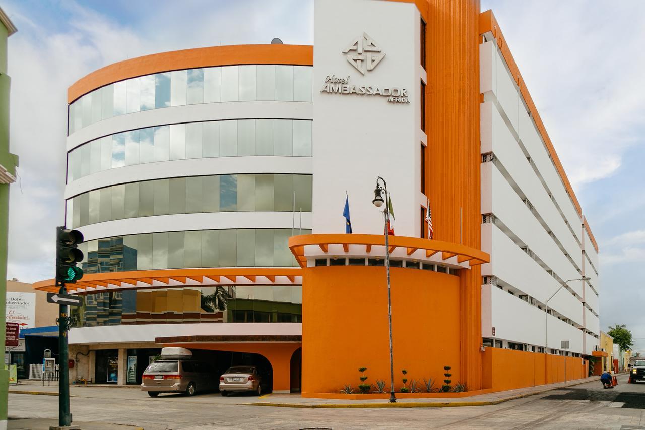 Hotel Ambassador Mérida Buitenkant foto